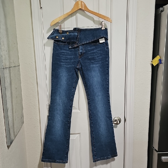 Yoyo Y2K Classic Blue Women's Jeans size 7 Juniors - Picture 1 of 11